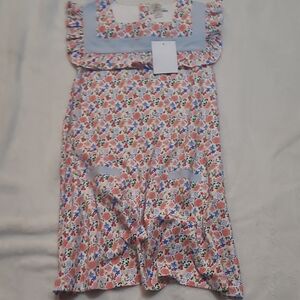 The Proper Peony Geranium Sleeveless Dress